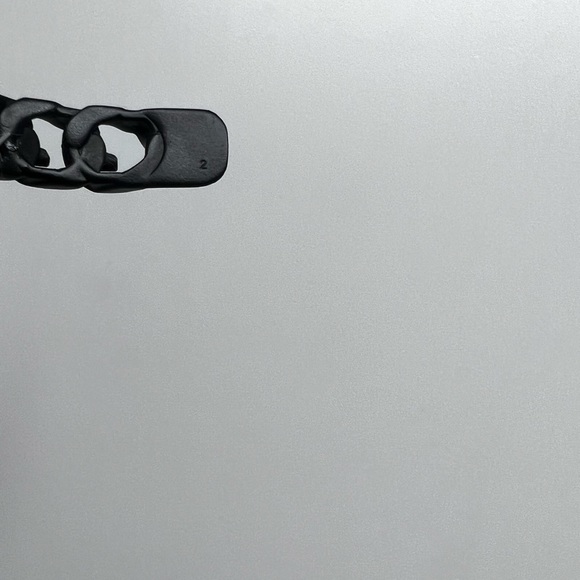 Givenchy Black Chain Bangle Bracelet - Picture 2 of 4